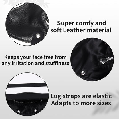 TetheredLuxe BDSM Bondage Zipper Mask-4