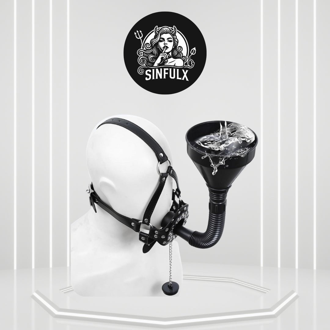 Extreme BDSM Funnel Sex Mask-0