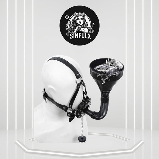 Extreme BDSM Funnel Sex Mask-0