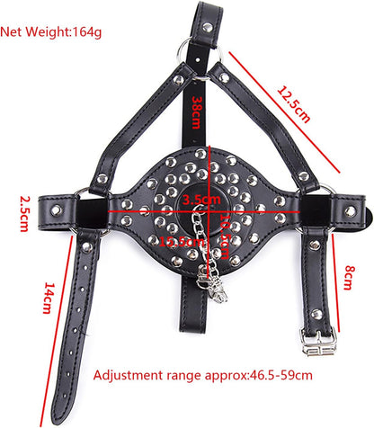 Extreme BDSM Funnel Sex Mask-4
