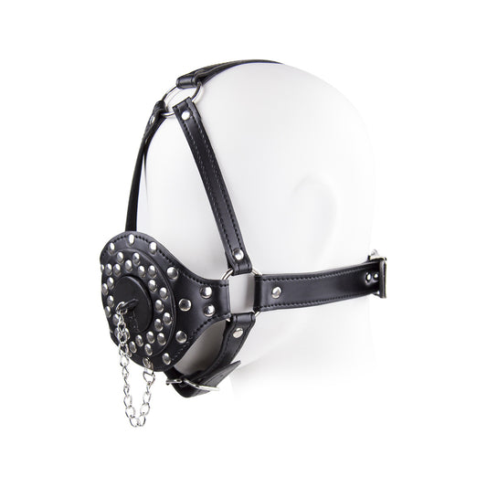 Intrigue Leather BDSM Horse Mask Side Show
