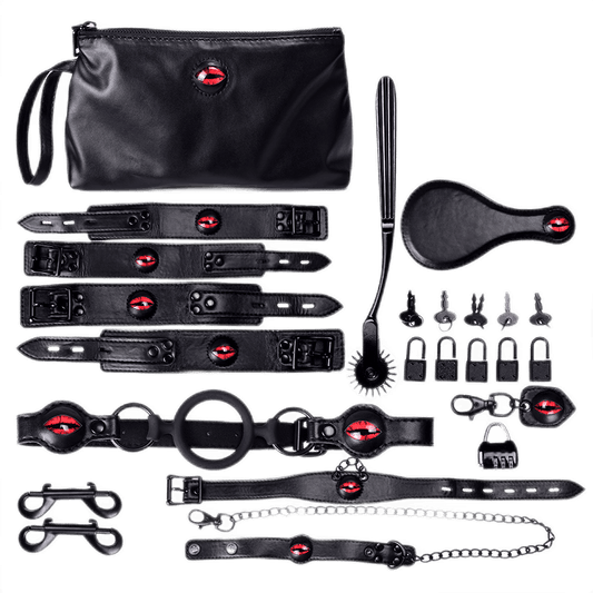 Shaki BDSM Bondage Kit - Dark Knight-0