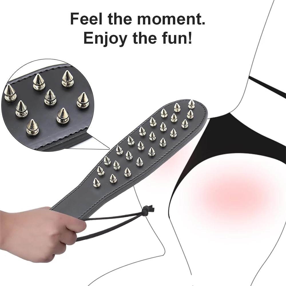 StuddedStir BDSM Sex Paddle-1